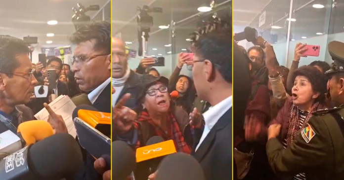 Nilton Condori es increpado por sus colegas tras resoluciones del cabildo