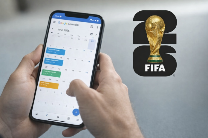 La opción de añadir el calendario completo del Mundial 2026 facilita el seguimiento de cada partido desde Google Calendar o Apple Calendar.