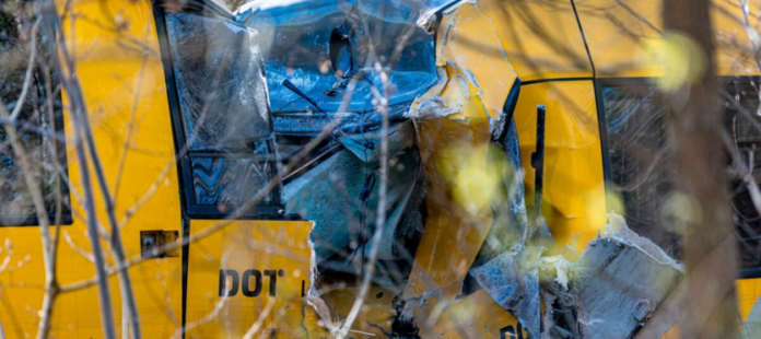 18 heridos en la colisión de dos trenes en Dinamarca