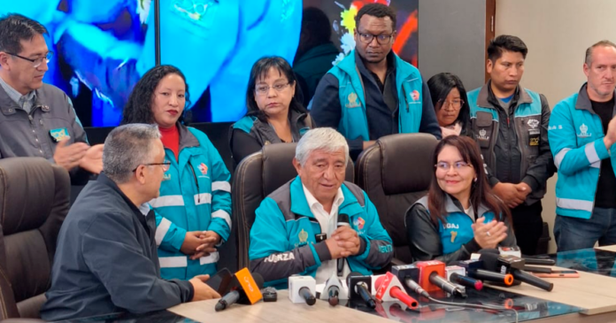 Ivan Arias agradeció a todos sus colaboradores tras concluir cinco años de gestión en la Alcaldía de La Paz. (Imagen: En Conexión)