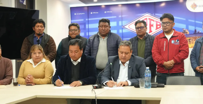 ¿Cuáles son los acuerdos entre CADETRAN y YPFB?