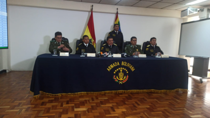 Armada Boliviana: recuperan objetos robados de un batallón en La Paz