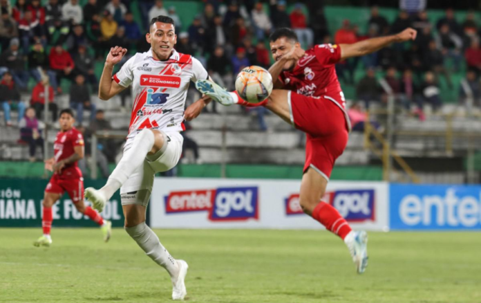 Guabirá ganó 2-0 a Nacional Potosí. (Imagen: APG)