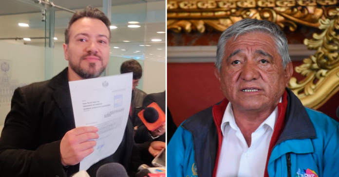 Diputado de la alianza Unidad pide arraigo contra Iván Arias. (Composición En Conexión)
