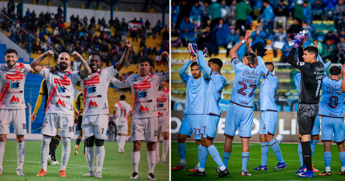 Nacional Potosí confirma su presencia para el partido con Bolívar, en La Paz. (Foto: Nacional Potosí y Club Bolívar/ Composición : En Conexión)
