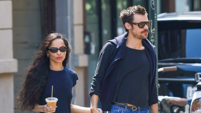 Harry Styles y Zoë Kravitz prepararían dos ceremonias de boda en Londres y Nueva York. (Grosby)