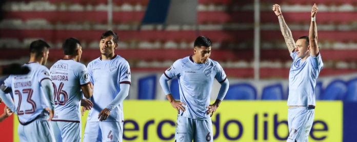 Bolívar llega al partido contra Fluminense con la ventaja de haber triunfado en el partido de ida 2-0. (Foto: RRSS)