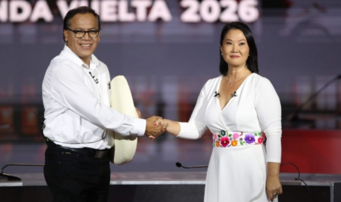 El izquierdista Roberto Sánchez y la derechista Keiko Fujimori se enfrentaron en un balotaje por la presidencia de Perú.