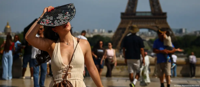 Este miércoles se prevé temperaturas máximas de 44 grados en Burdeos y 41 en París