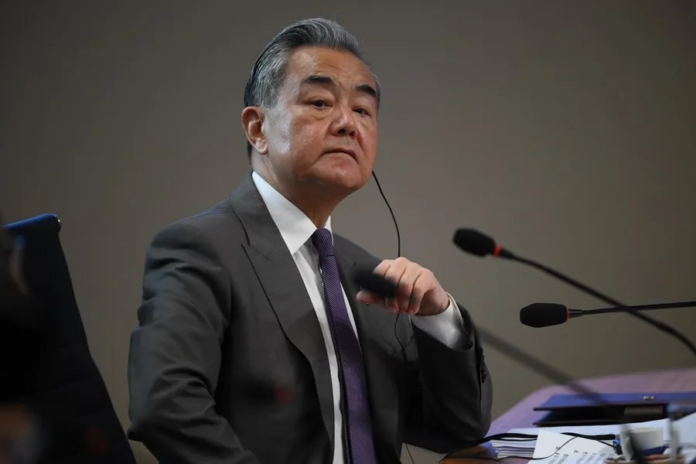Wang Yi, ministro de Asuntos Exteriores de China.