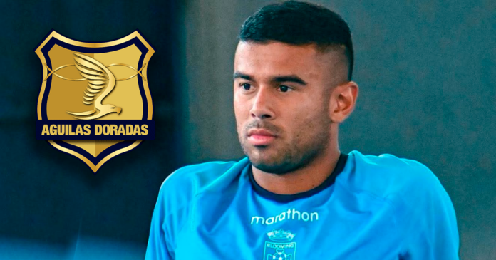 Antoni Vásquez retorna al club antioqueño Águilas Doradas. (Imagen: RRSS/ Composición: En Conexión)