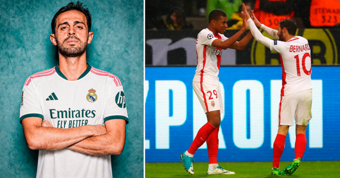 Bernardo Silva se reencontrará con Kylian Mbappé. (Imagen: RRSS/ Composición: En Conexión)