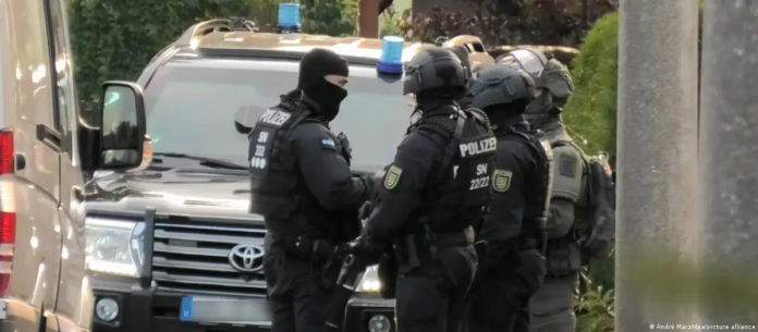 Unidad especial de la Policía alemana en una redada contra presuntos miembros del movimiento de extrema derecha Reino de Alemania. (Archivo).
