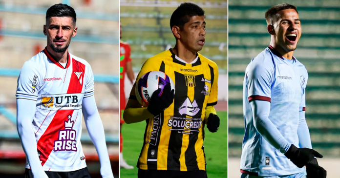Tres clubes de La Paz disputan la cima del torneo. (Imagen: Always Ready, The Strongest y Bolívar)
