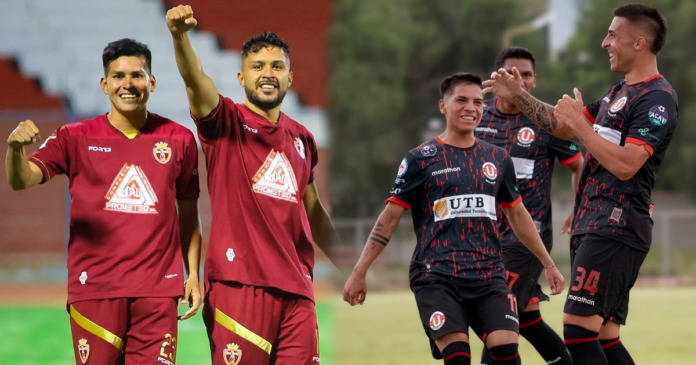 Partido clave para las aspiraciones de ambos clubes. (Imagen: Real Oruro y Universitario Vinto/ Composición: En Conexión)