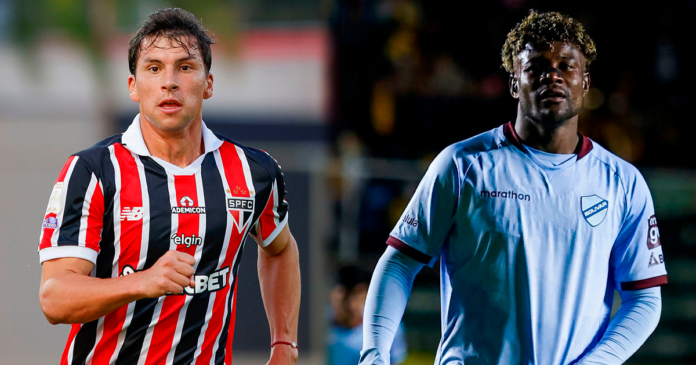 Bolívar visita a São Paulo en busca de continuar su camino en la Sudamericana. (Imagen: Prensa São Paulo y Bolívar/ Composición: En Conexión)