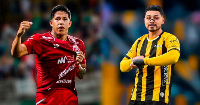 El club Azucarero jugará de local ante el Tigre. (Imagen: Prensa Guabirá y The Strongest/ Composición: En Conexión)