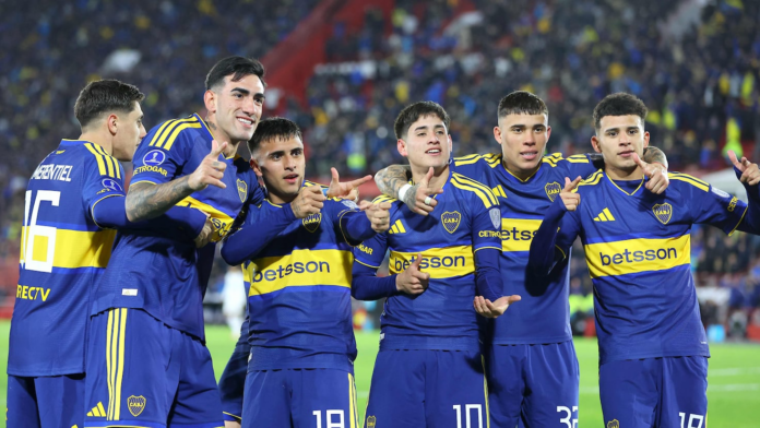 Boca celebra tras conseguir un triunfo ante Recoleta. (Imagen: Diario AS)