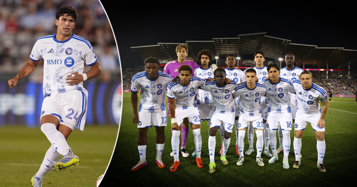 Morales, titular con el Bleu-Blanc-Noir, en la MLS. (Imagen: Prensa FC Montréal/Composición: En Conexión)