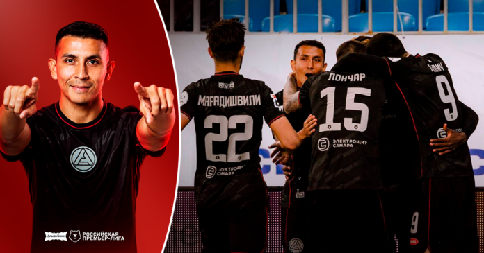 Fernández festeja el triunfo del equipo. (Imagen: Prensa Akron)