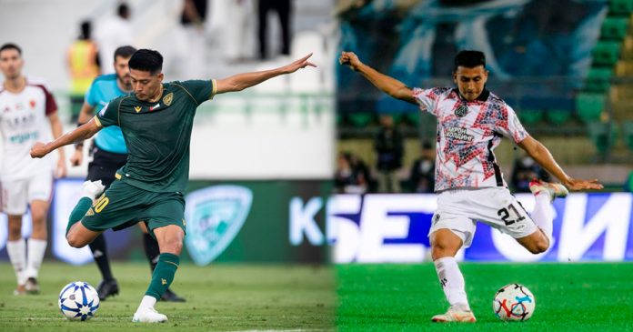 Tres futbolistas nacionales brillaron en sus clubes este fin de semana. (Imagen: Prensa Khor Fakkan y Akron/composición: En Conexión)